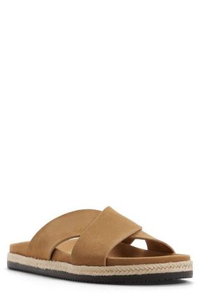 Aldo Hamel Slide Sandal in Tan at Nordstrom, Size 10.5