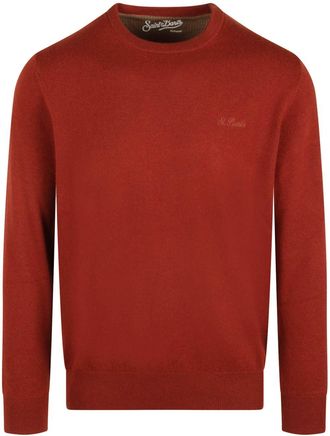 MC2 Saint Barth logo-embroidered sweater