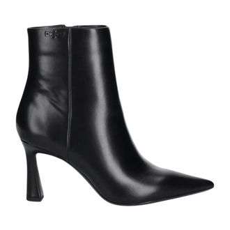 DKNY Dkny - Caryann Enkellaars met hak - Dames - Schoenen - Zwart - Maat: 40 EU Leer