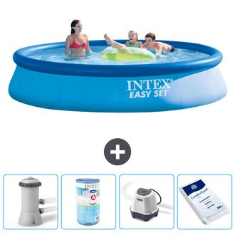 Intex Piscina Easy Set Redonda - 396x84 Cm - 7-piezas S31128