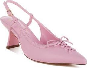 London Rag Danvers Pointed Toe Slingback Pump in Pink at Nordstrom Rack, Size 8.5