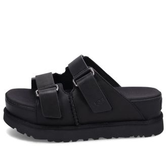 UGG (WMNS) UGG Goldenstar Hi Slide Sandal Black 1152651-BLK