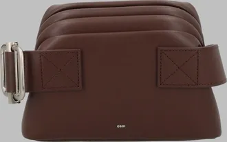 Osoi Womens Shoulder Bag Pecan Brot Brown Leather