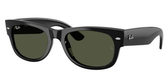 Ray-Ban RB0832SF Mega Wayfarer II Asian Fit 601/31 Mens Sunglasses Black Size 55
