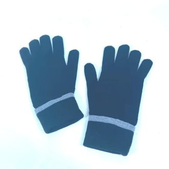 Louis Vuitton Pre-owned Accessories, male, Gray, Size: ONE SIZE Pre-owned Wool Gloves