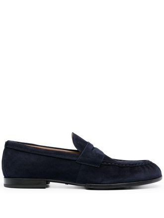Tod's penny bar loafers - men - Leather - 7 - Blue