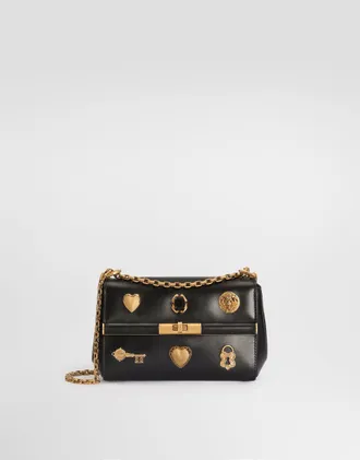 Dolce & Gabbana Marlene City Mini Bag In Palmated Calfskin - Woman Shoulder And Crossbody Bags Multi-colored Onesize