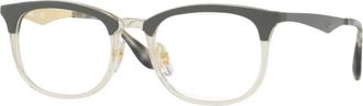 Ray-Ban Brillen op sterkte - Heren - Brillen - Grijs - 51 MM - Accessoires