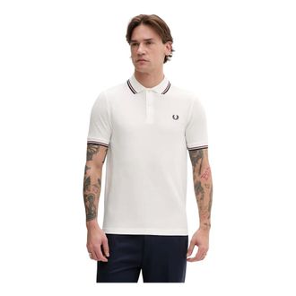 Fred Perry Heren, Tops, Wit, Maat: XL
