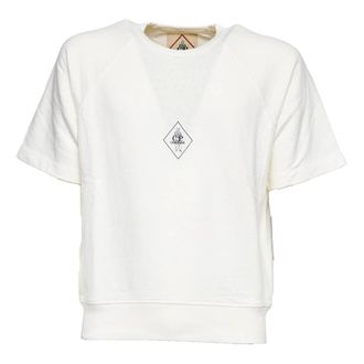 C.P. Company Sweatshirts, male, White, Size: S Crewneck Sweatshirt