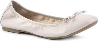 White Mountain Sunnyside II Ballet Flat in Bone/Smooth at Nordstrom Rack, Size 6.5
