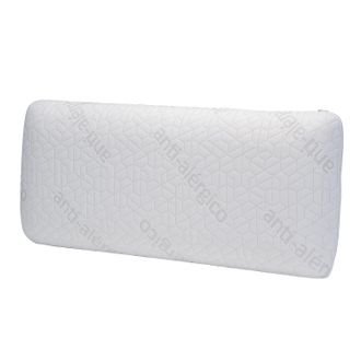 Pikolin Home Almohada viscoel&aacute;stica doble funda anti&aacute;caros 60x35cm
