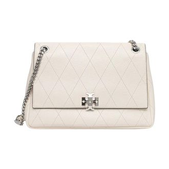 Tory Burch Borsa a spalla Charlie - - Bags - Donna - Beige - ONE SIZE