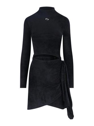 Diesel Midi Logo dress