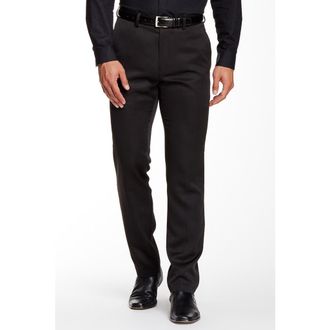 Kenneth Cole Reaction Heather Slim Fit Dress Pant in Black at Nordstrom Rack, Size 30 X 30