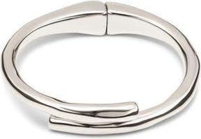 UNOde50 Nova Tube Bangle in Silver at Nordstrom, Size Medium