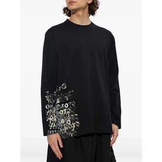 Yohji Yamamoto Graphic Long-sleeved T-shirt