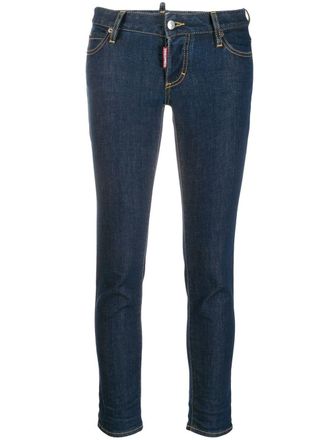 Dsquared2 Jennifer skinny jeans - women - Cotton/Spandex/Elastane - 34 - Blue