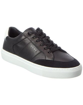 Reiss Ashton Calf Leather & Polyester Shoe