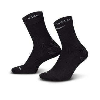 Nike Unisex Running Lightweight Micro Crew Socks (1 Pair) in Black | IB6114-010