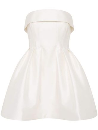 Rebecca Vallance Cristine strapless minidress - White