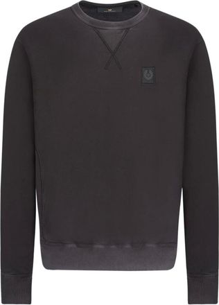 Belstaff Black Hockley Sweatshirt Premium Fleece