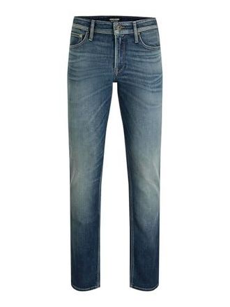 Jeans JACK & JONES Jjiglenn Jjoriginal Sq 330 Noos | Slim Fit Vita Bassa Super Stretch | Uomo