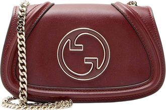 Gucci Leather Blondie Chain Small Shoulder Bag (Authentic Pre-Loved)