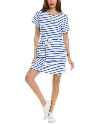 Tommy Bahama Jovanna Stripe Zip Front Mini Dress