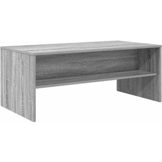 vidaXL Coffee Table Grey Sonoma 100 x 50 x 40 cm Engineered Wood vidaXL