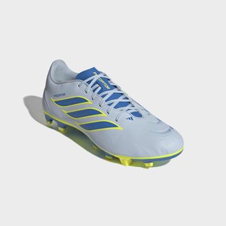 adidas Fussballschuh ADIDAS PERFORMANCE PREDATOR CLUB FIRM GROUND/MULTI GROUND, Gr. 42,5, crystal sky, ray blau, team solar gelb 2, Synthetik, Schuhe Fussbal