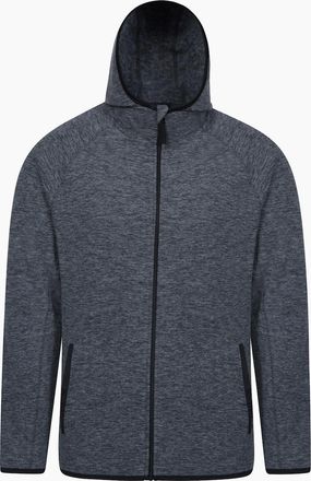 Mountain Warehouse Mens Mountain Warehouse Mens Snowdon II Full Zip Hoodie - Black - Size: 36