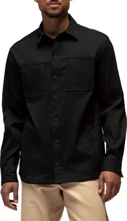 Prana Stretch Zion Long Sleeve Button-Up Shirt in Black at Nordstrom, Size Xx-Large