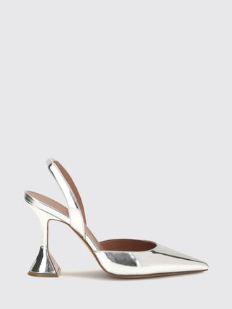 Amina Muaddi Scarpe Con Tacco Donna colore Argento