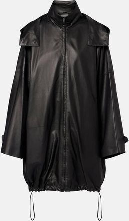 The Row Cappotto Cassandre in pelle