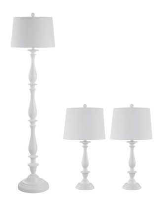 Safavieh Bessie Candlestick Floor And Table Lamp Set