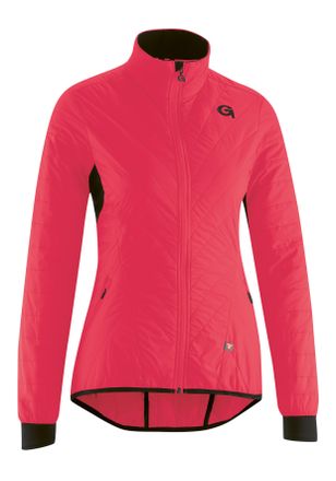 Gonso Fahrradjacke GONSO Teixeira, Damen, Gr. 48, pink (neonpink), 100% Polyamid, Jacken Fahrradjacke, Damen Primaloft-Jacke, warm, atmungsaktiv und winddic