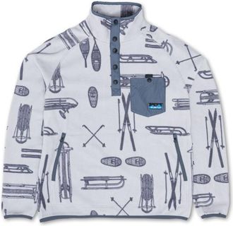Kavu Teannaway Fleecepullover f&uuml;r Herren | grau