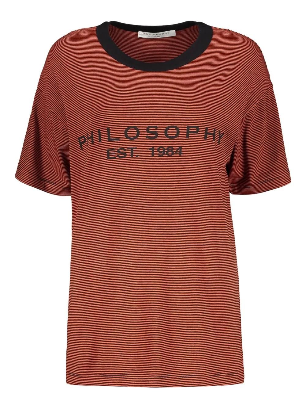 Tシャツ・カットソー PHILOSOPHY DI LORENZO SERAFINI KNITTED HEARTWARMER TOP Philosophy Di Lorenzo Serafini Knitted Heartwarmer Top In