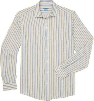 J.McLaughlin J.Mclaughlin Gramercy Modern Fit Linen Shirt
