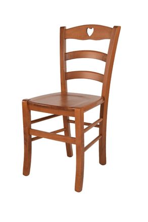 Tommychairs Tommychairs Silla Cuore En Madera De Haya Cerezo