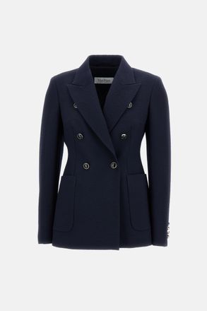 Max Mara Blazer In Seersuker