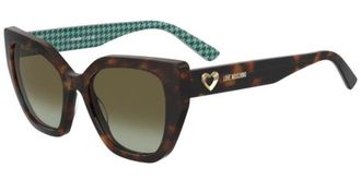 Love Moschino MOL098/S 2VM/BC Womens Sunglasses Tortoiseshell Size 54