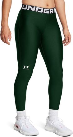 Under Armour Womens HG Authentics Legging Forest Green M