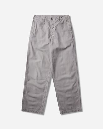 Visvim Men s Broader Chino DMGD Grey