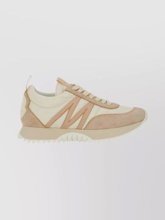 Moncler leather low-top sneakers