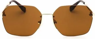 Priv&eacute; Revaux Brown Square Unisex Sunglasses THE CHOSEN/S 0MSY 58