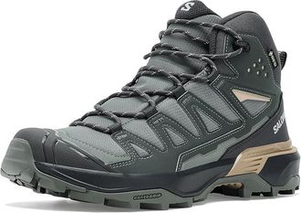 Salomon X Ultra LTR Mid GTX Womens Shoes Sedona Sage/Urban Chic/Etherea : 10.5 M, Leather