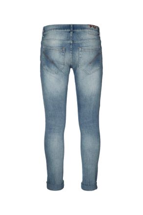 Dondup Mens Pantalone George Blue Co Eme Ea Pantaloni Trousers