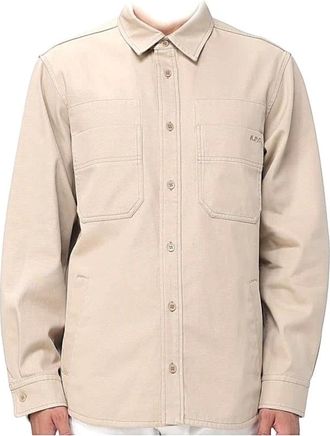 A.P.C. A.p.c., Uomo, Magliette, Beige, XS, new